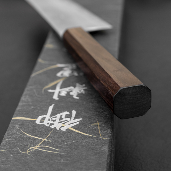 Hatsukokoro Ryusui Aogami#2/Iron Nóż Kiritsuke Gyuto 20 cm