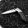 Nóż składany Mcusta Shinra Mixture SPG2 Black Pakka 7,2 cm