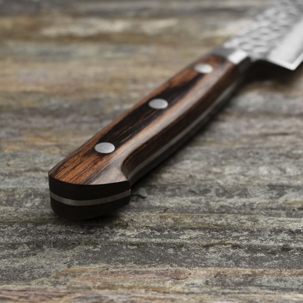 Tsunehisa VG-10 Damascus Brown Nóż uniwersalny 13,5 cm