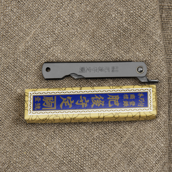 Nóż kieszonkowy Higonokami Kanekoma Mono Black 6,8 cm 