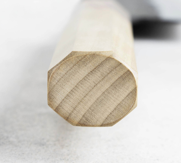 Naoki Mazaki Shirogami#2 Nóż Santoku 18 cm