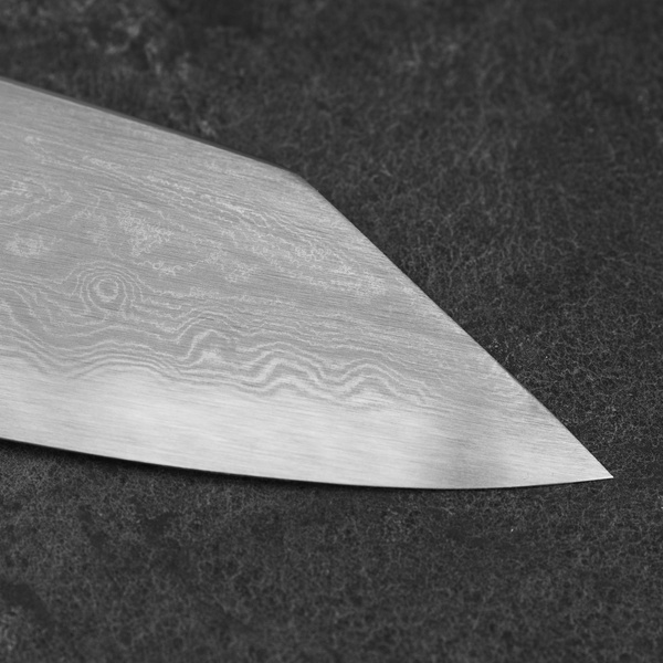 Satoshi Nakagawa Aogami#1/Iron Damascus Nóż Bunka 16,5 cm