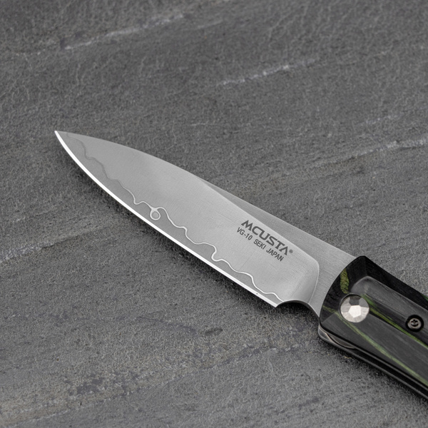 Nóż składany Mcusta Friction Folder Czarno-zielony VG-10 7,5 cm