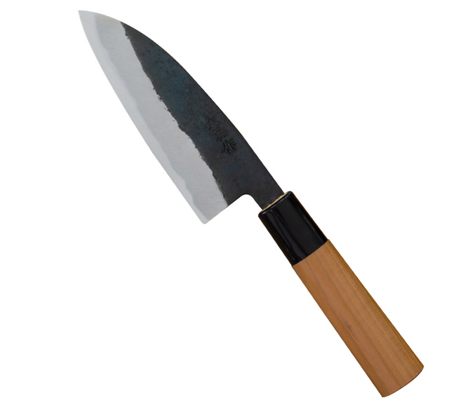 Nishida Daisuke Shirogami#1 Nóż Mini Santoku 12 cm