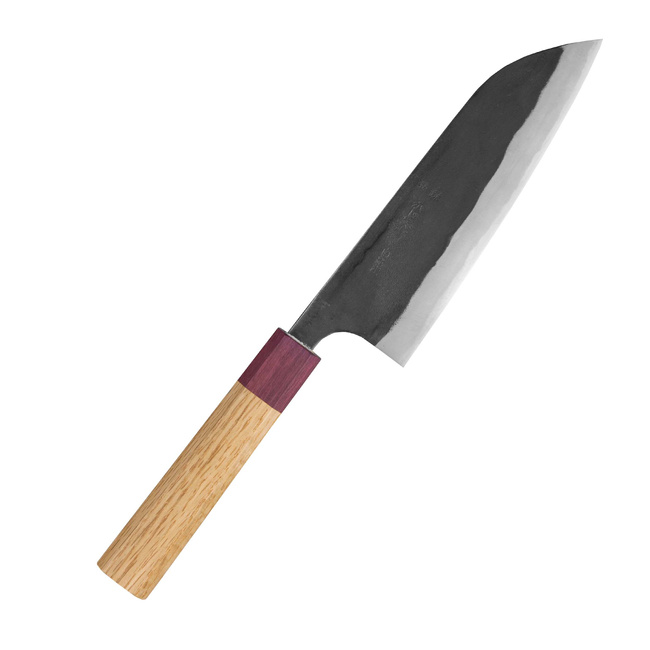 Kunio Ishikawa Shirogami#2 Jesion/Pigwa Nóż Santoku 16,5 cm