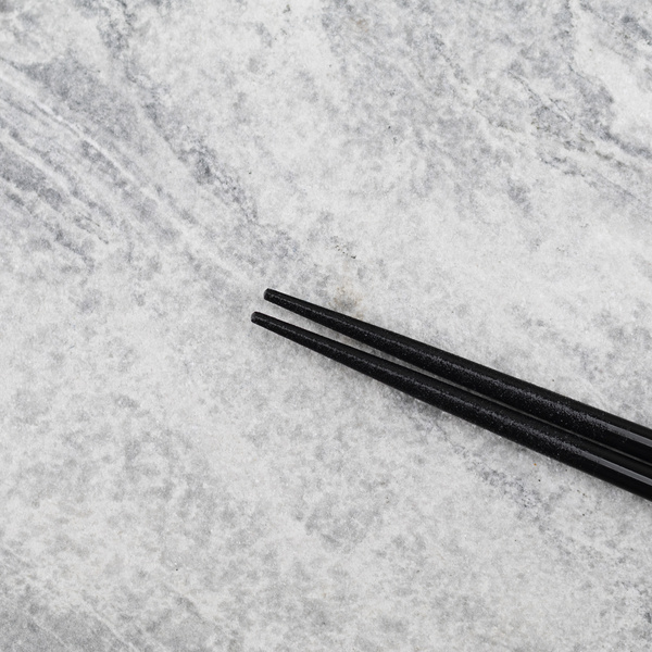 Japońskie Pałeczki do sushi Kawai - Round Curving Black