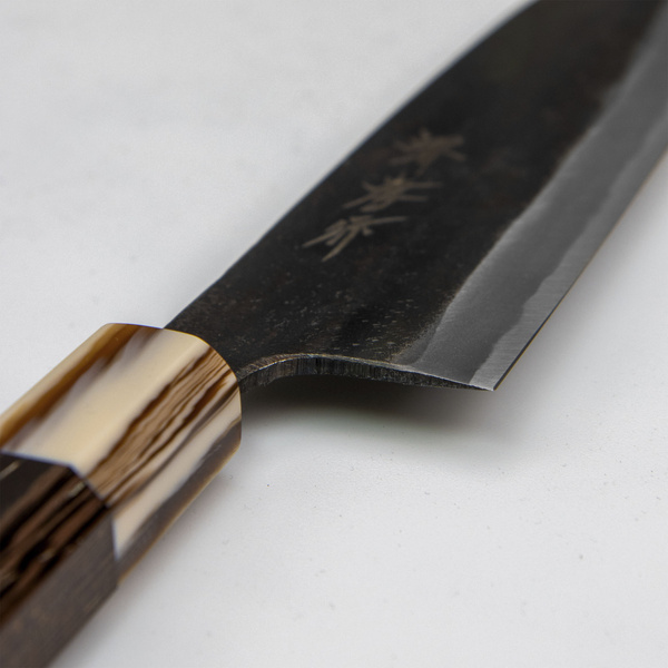 Sakai Takayuki Gallery A Aogami#2 Kurouchi Nóż Santoku 17 cm