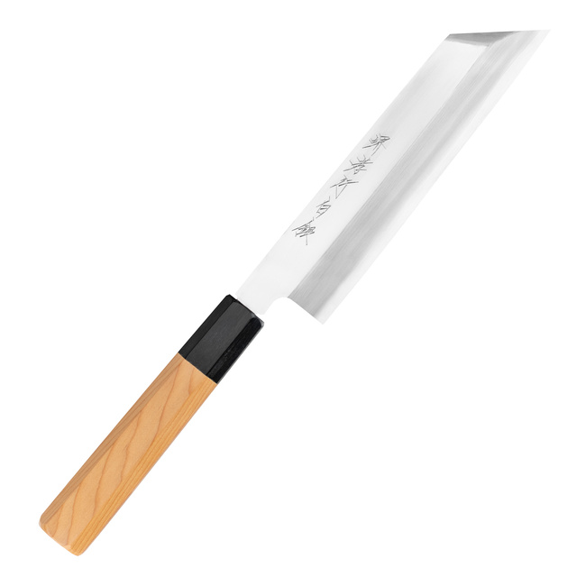 Sakai Takayuki Hakugin AUS-8 Mirror Finish Nóż Mukimono 18 cm