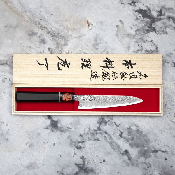Shigeki Tanaka SG2 Heban Nóż uniwersalny 13,5 cm