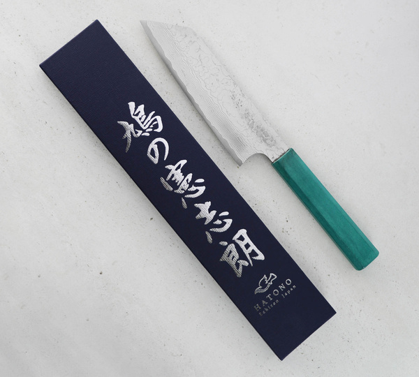 Hatono VG-10 Oktagon Nóż Bunka 16,5 cm Green