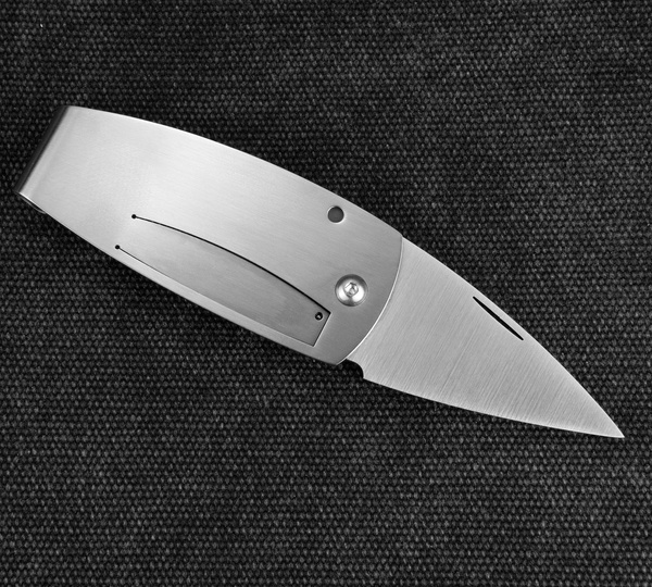 Nóż składany Mcusta Pocket Clip AUS-8 Aoi 5 cm