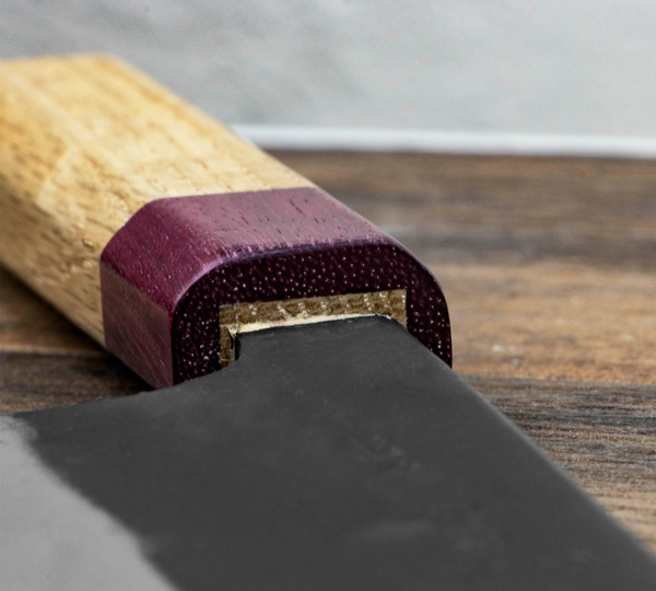 Kunio Ishikawa Aogami#2 Jesion/Pigwa Nóż Santoku 16,5 cm