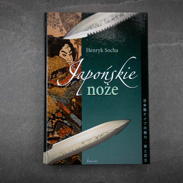 Japońskie noże Henryk Socha Książka z autografem