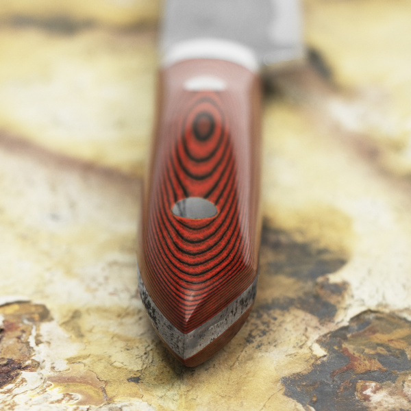 Ryo Nomura Shirogami#2 Wharncliffe Red/Black Medium