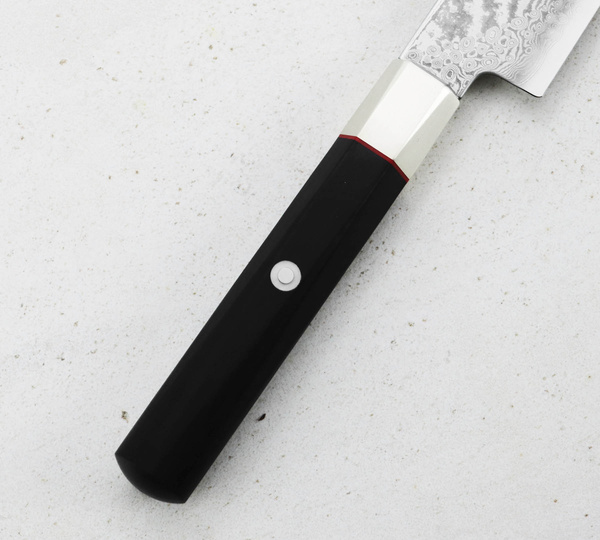 Mcusta Zanmai Splash Damascus VG-10 Nóż Sujihiki 24 cm