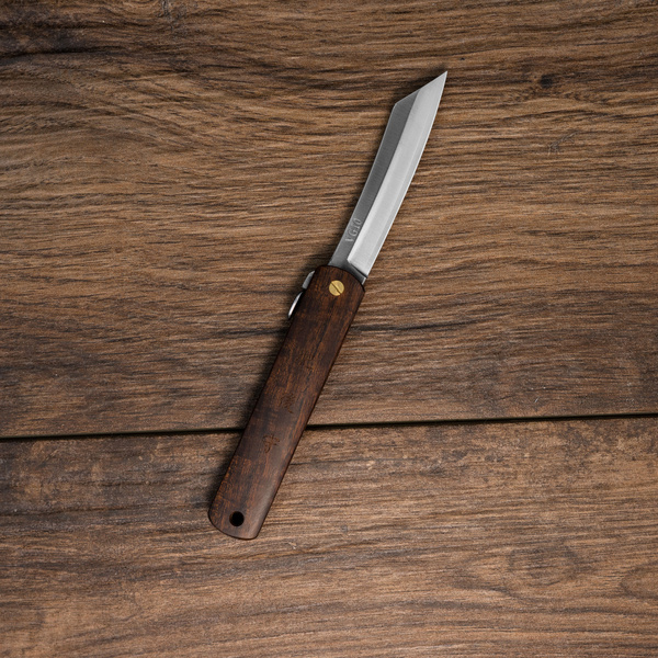 Nóż kieszonkowy Higonokami Kanekoma Drewno Żelazne VG-10 8 cm