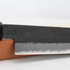 Mutsumi Hinoura Shirogami#2/Iron Nashiji Nóż Sujihiki 27 cm