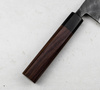 Hideo Kitaoka Shirogami Black Oktagon Nóż Deba 18 cm