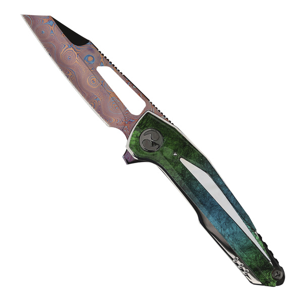 Dew Hara Chronos#7 Pyramid Nóż składany 7,5 cm