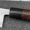 Kajiwara Tsutomu Aogami#2/Iron Damascus Nóż Santoku 16,5 cm