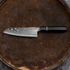 Shigeki Tanaka SG2 Heban Nóż Santoku 16,5 cm