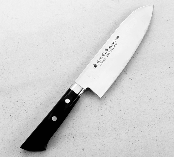 Satake Unique AUS-8 Nóż Santoku 17cm