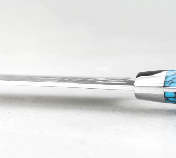 Yu Kurosaki Fujin Turquoise SRS-13 Nóż Santoku 16,5 cm
