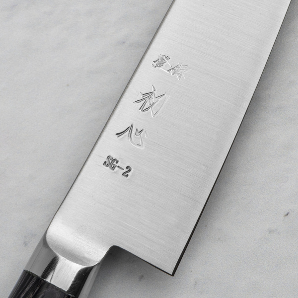 Hatsukokoro Hayabusa SG2 Migaki Blue Nóż uniwersalny 12 cm