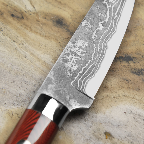 Ryo Nomura Shirogami#2 Wharncliffe Red/Black Medium