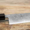 Kajiwara Tsutomu Aogami#2 Damascus Nóż Santoku 16,5 cm