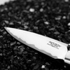 Nóż składany Mcusta Shinra Mixture SPG2 Black Pakka 7,2 cm