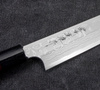 Hideo Kitaoka Shirogami#2 Satin Nóż Kiritsuke 21 cm