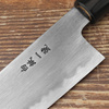 Sakai Tohji Hagane Shirogami#2/Iron Nóż Santoku 16,5 cm