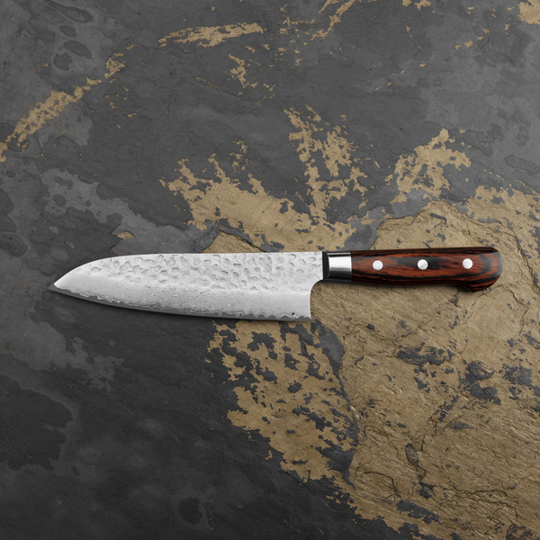 Sakai Takayuki Hammered VG-10 Nóż Santoku 18 cm
