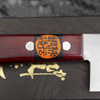 Shigeki Tanaka VG-10 Damascus Red Nóż Szefa kuchni 18 cm