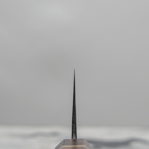 Katsuto Tanaka Shirogami#1/Iron Nóż Bunka 18 cm