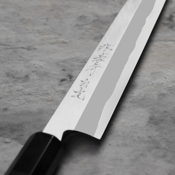 Sakai Takayuki Byakko Shirogami#1 Nóż Kiritsuke Yanagiba 27 cm