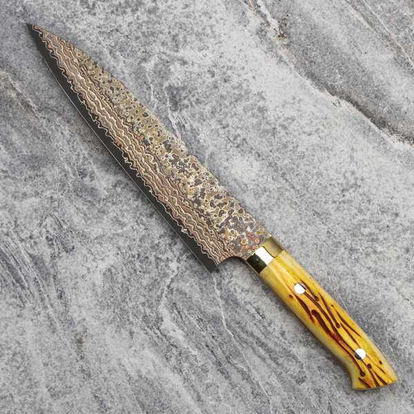 Takeshi Saji OBB Black VG-10 Color Nóż Szefa kuchni 21 cm