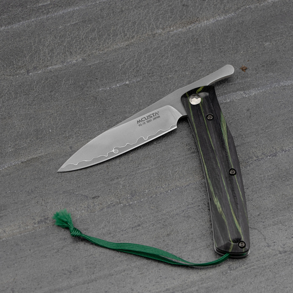 Nóż składany Mcusta Friction Folder Czarno-zielony VG-10 7,5 cm