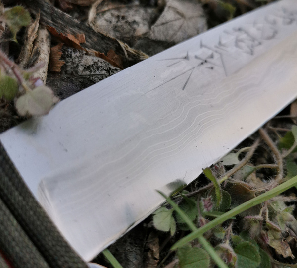 Ikeuchi Unryu Sword Nóż Outdoor 18 cm