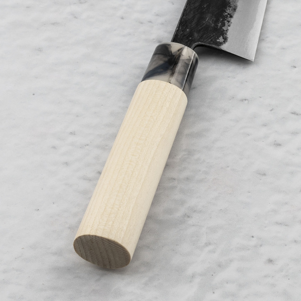 Oul Aogami#1 Buho Kuro Nóż Funayuki 15 cm