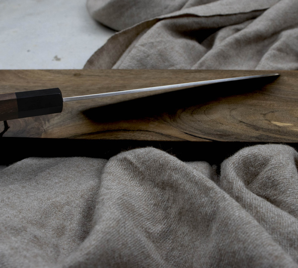 Sukenari ZDP-189 Damascus Nóż Santoku 18,5 cm