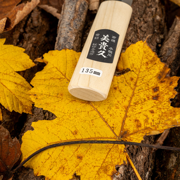 Mikihisa Shirogami #2 Nóż Makiri 13,5 cm