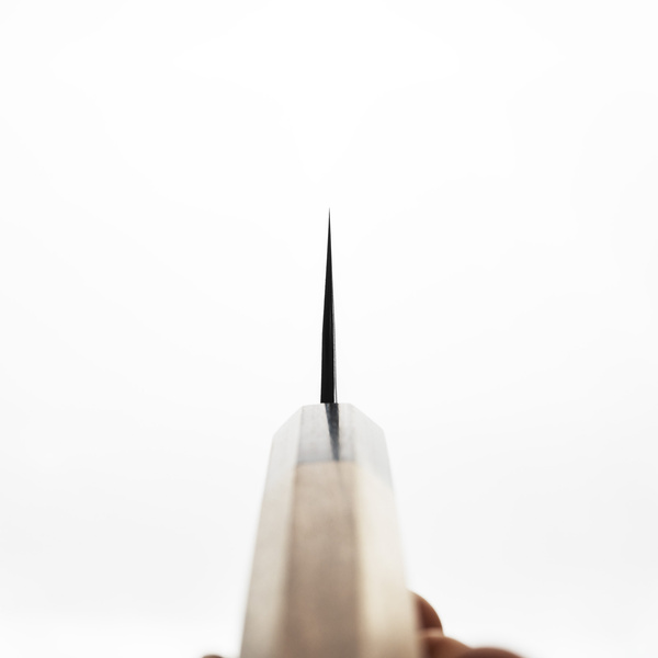 Yoshimi Kato Ginsan/SS Nashiji Nóż Santoku 17 cm