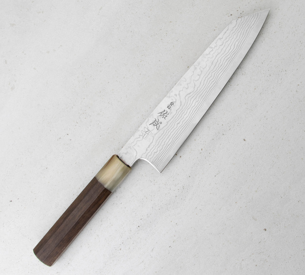 Sukenari ZDP-189 Damascus Nóż Kiritsuke Gyuto 21 cm