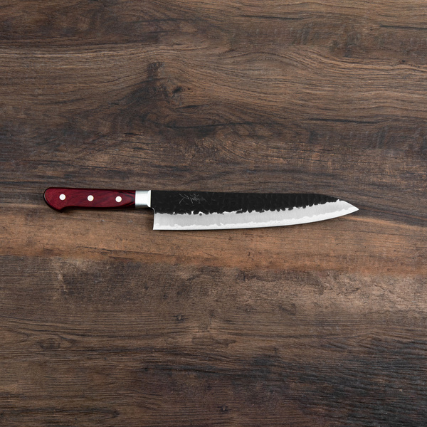 Tsunehisa Aogami Super/SS Kurouchi Red Nóż Szefa kuchni 24 cm