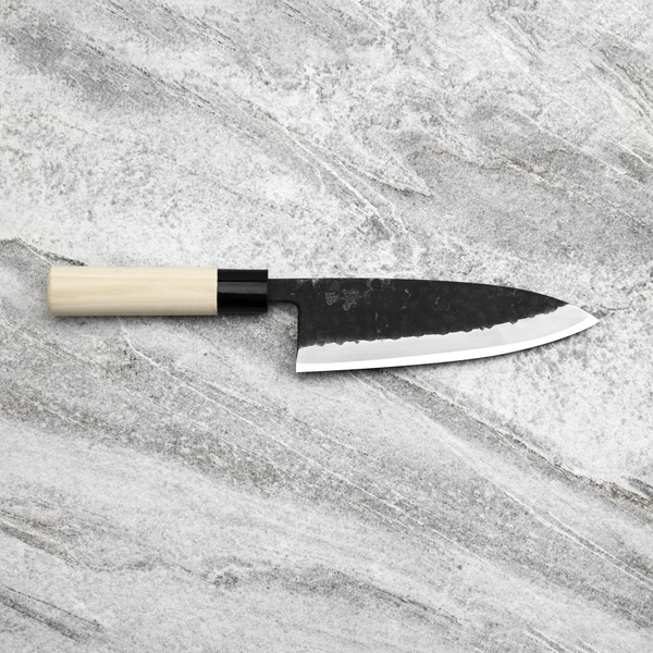 Ittetsu Forge Black Shirogami#2 Nóż Deba 18 cm