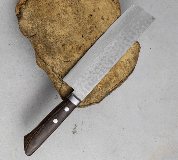 Kunio Masutani VG-10 Nóż Nakiri 16,5 cm Scotch Handle