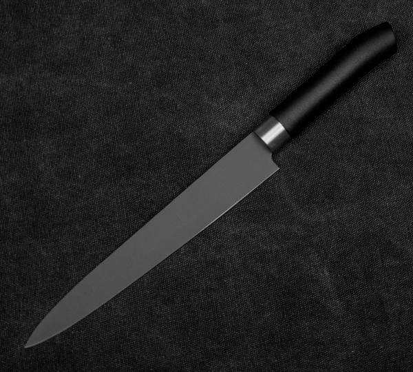 Satake Sword Smith Black Nóż Yanagi-Sashimi 21 cm