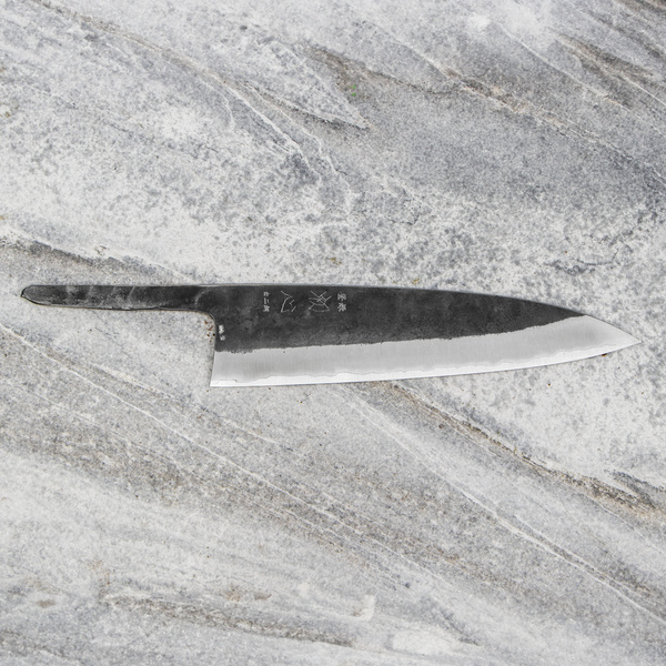 Hatsukokoro Shirogami#2/SS Blank Nóż Szefa kuchni 21 cm